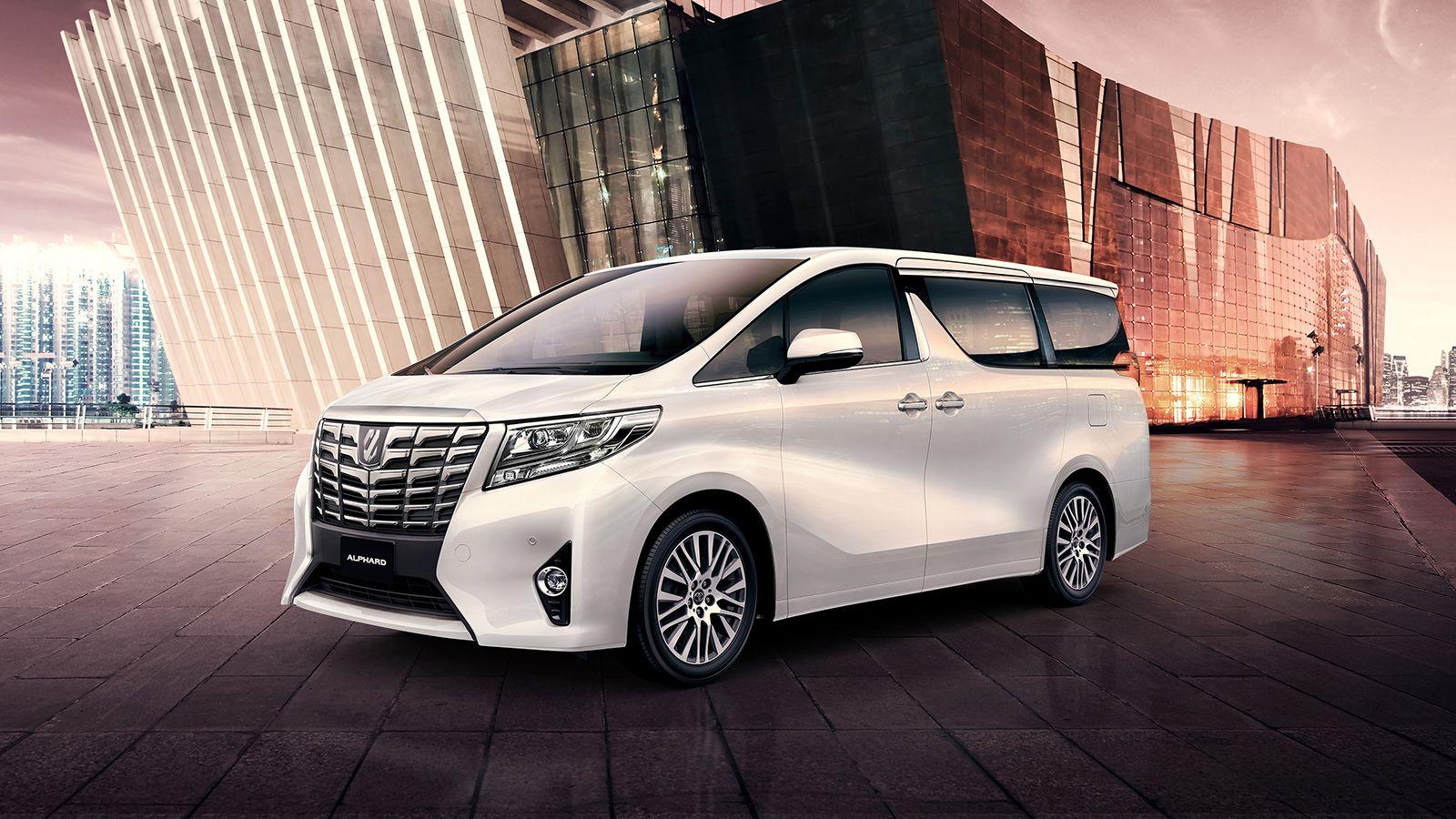 Toyota Alphard executive MPV — our most popular cross-border vehicle