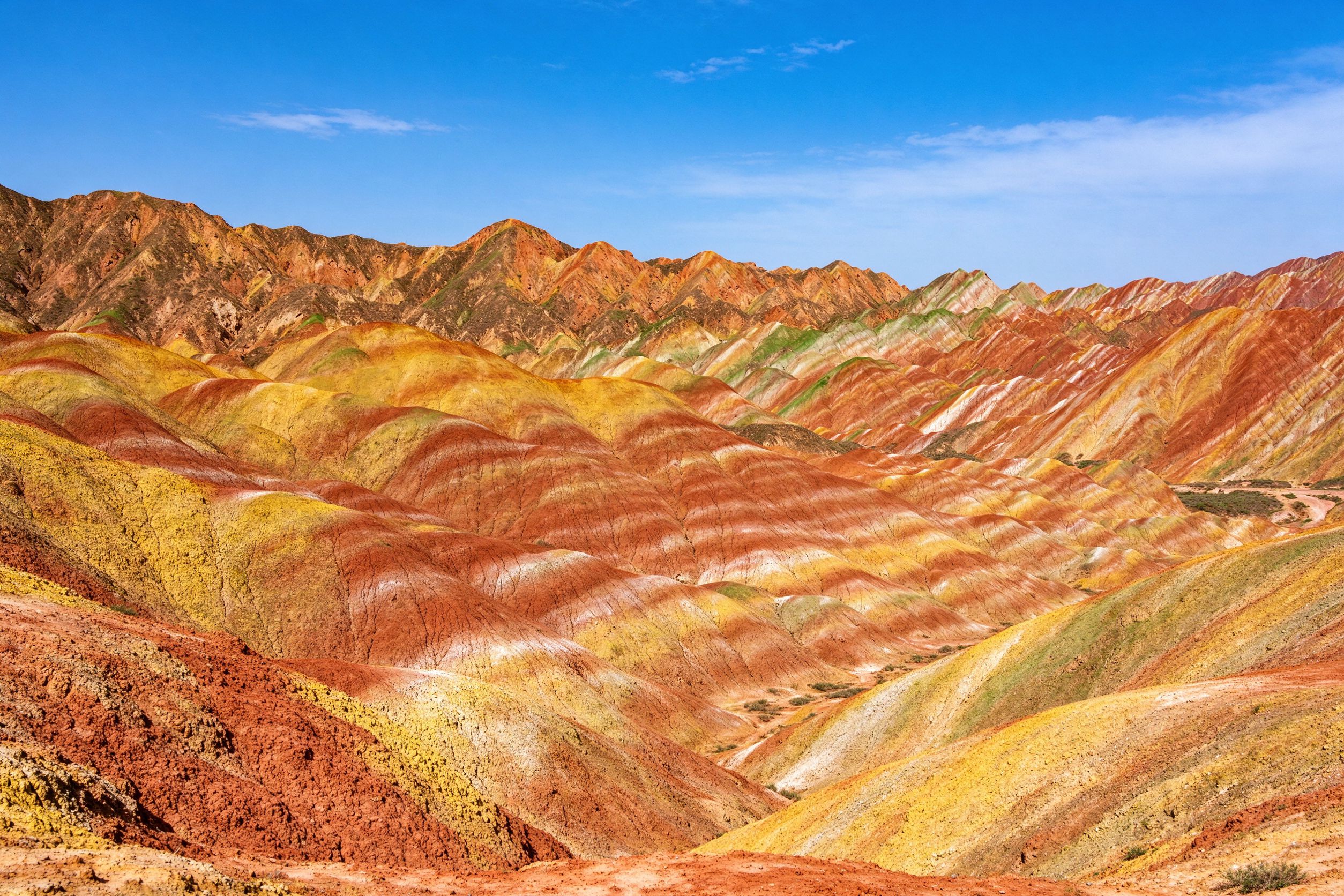 Zhangye Danxia Rainbow Mountains
