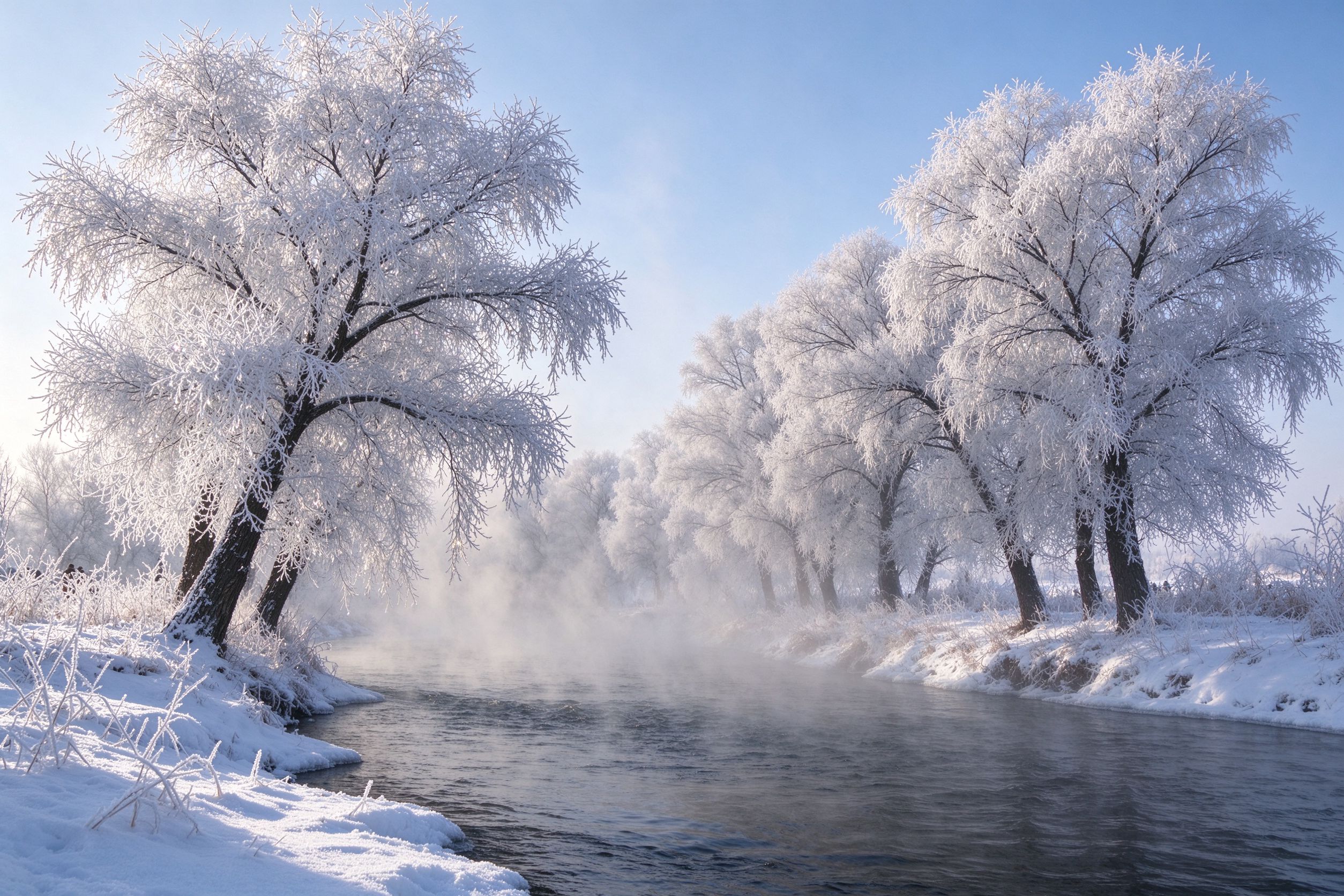Jilin Rime Ice Wusong Island