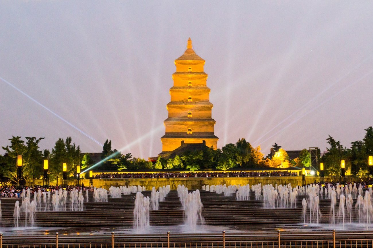 Big Wild Goose Pagoda Xi'an