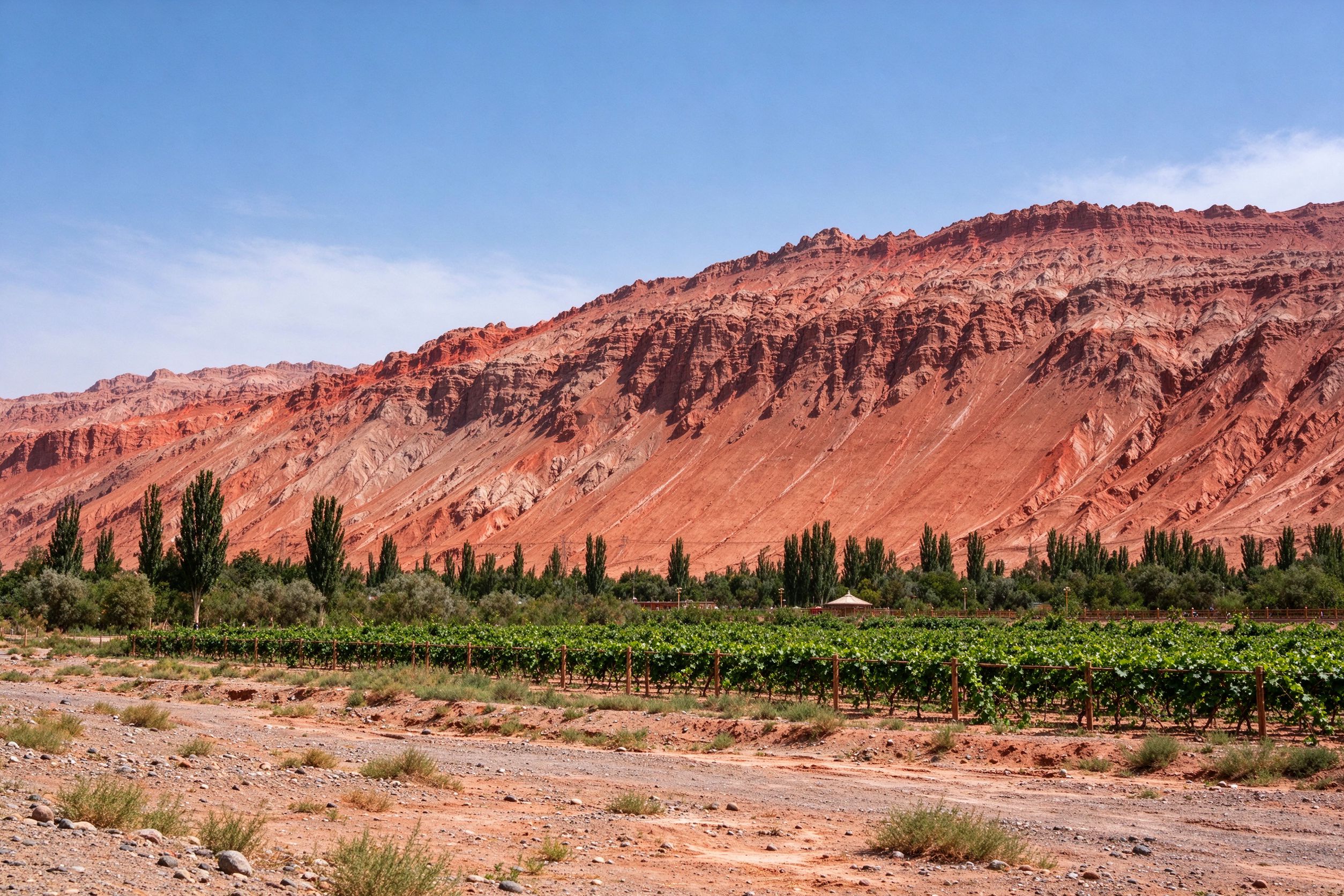 Turpan Flaming Mountains